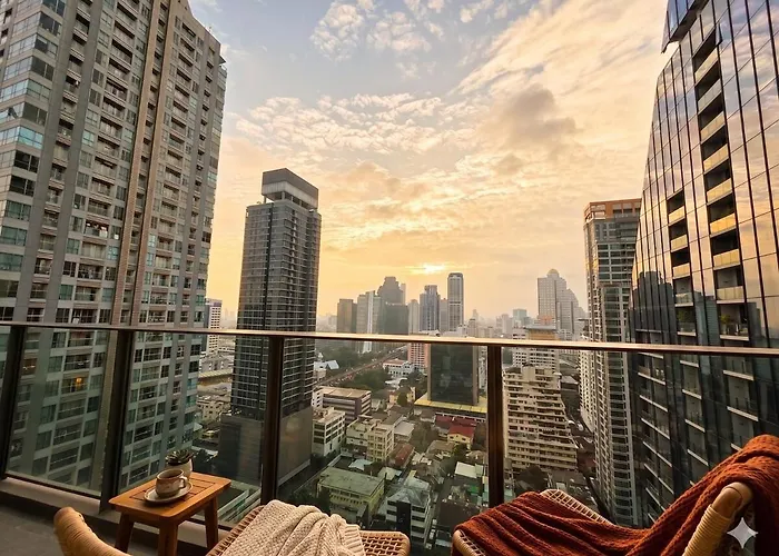 Skyline Mirror Enjoy The Same Brilliant Night View And Warm Sunshine As W From The Infinity Pool * Bangkok